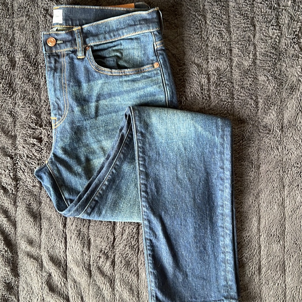 J Crew Japanese denim - 484 slim 34x32